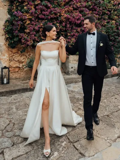 Jessie W., a real Vanila bride