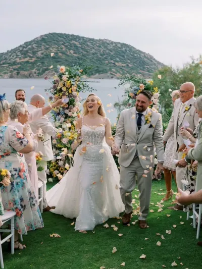 Chloe L., a real Vanila bride