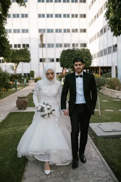 Sarah A., a real Vanila bride