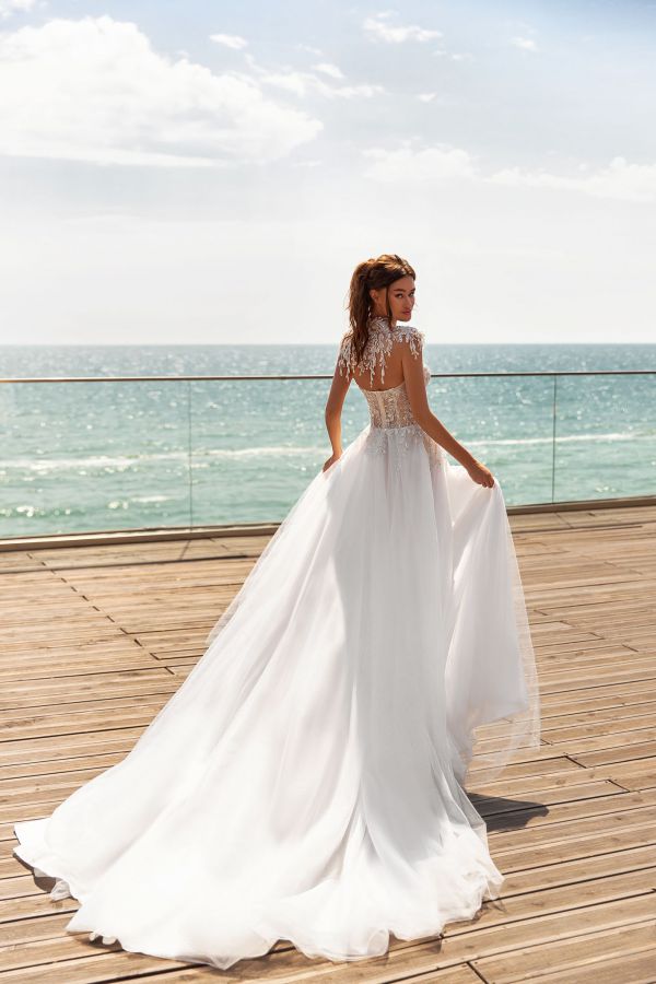 Beach Wedding Dress Materials, Silhouettes, Examples & More